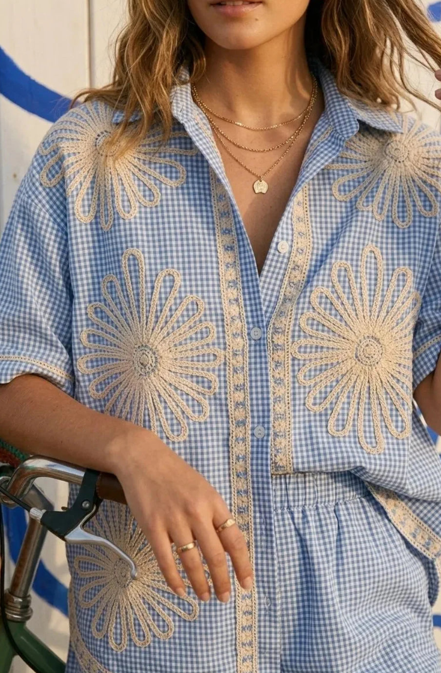 Gingham Sunburst Co Ord